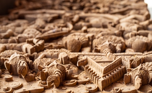 Mandalay wood carving tanpa wadi